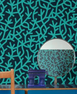 Tapete Oceane Wasserblau