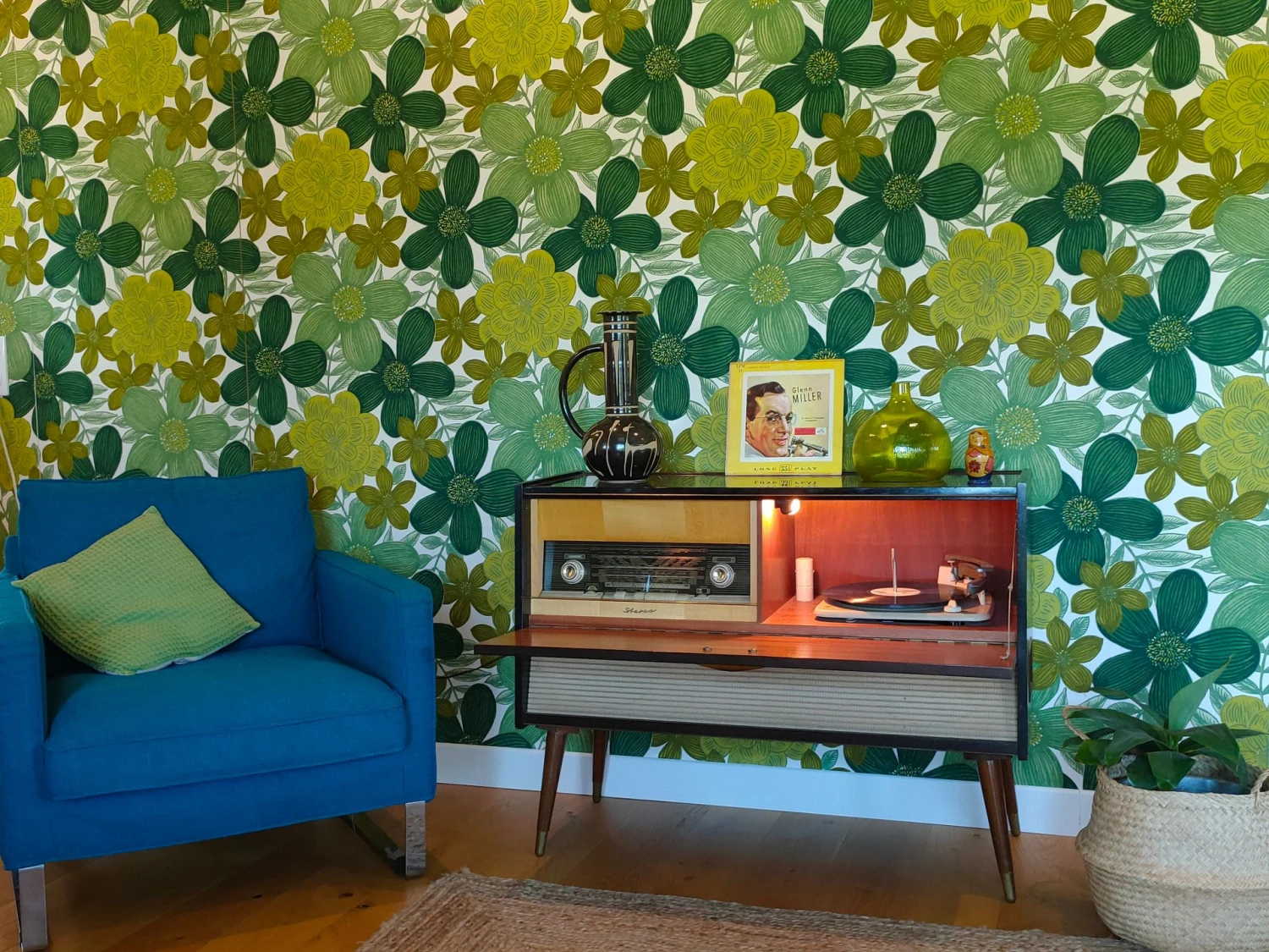 Tapete Othilia Grün – Bild 4