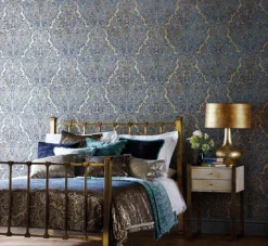 Tapete Perun Dunkelblau