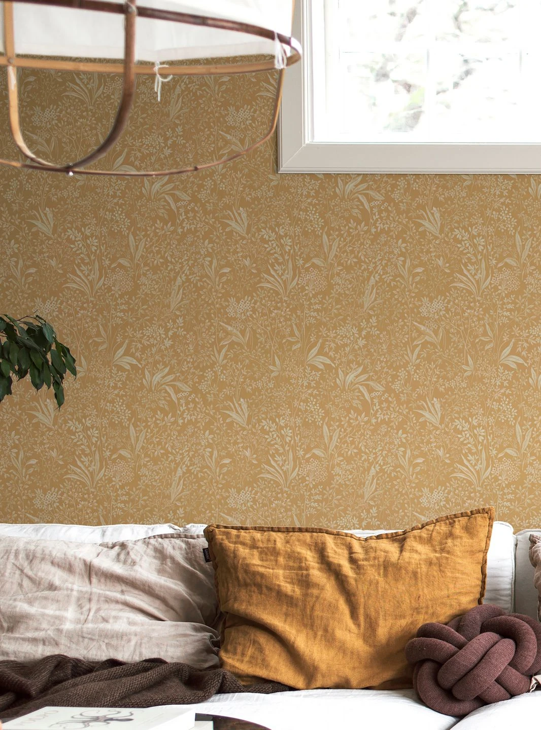 Tapete Pilar Ocker – Bild 4