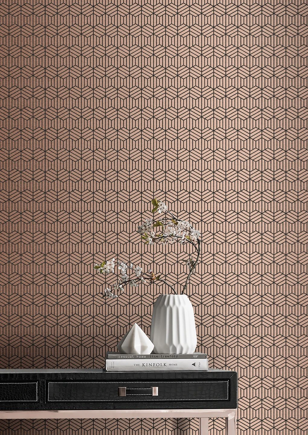 Tapete Rania Rosé Gold – Bild 4