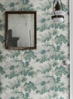 Tapete Raphael Trees Grüntöne