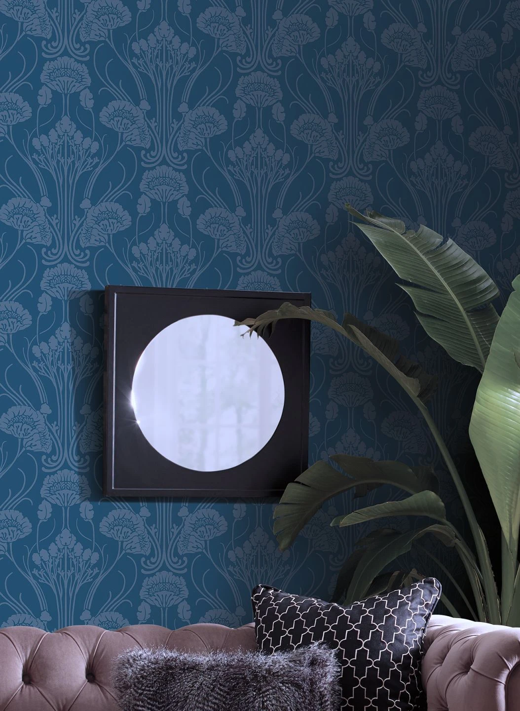 Tapete Sibia Dunkelblau – Bild 3