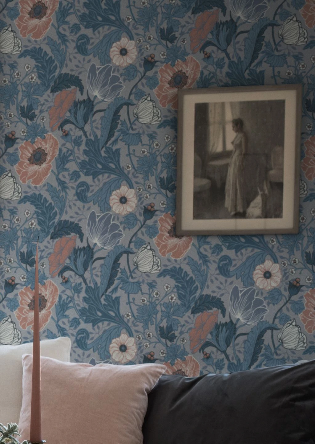 Tapete Soria Blautöne – Bild 3