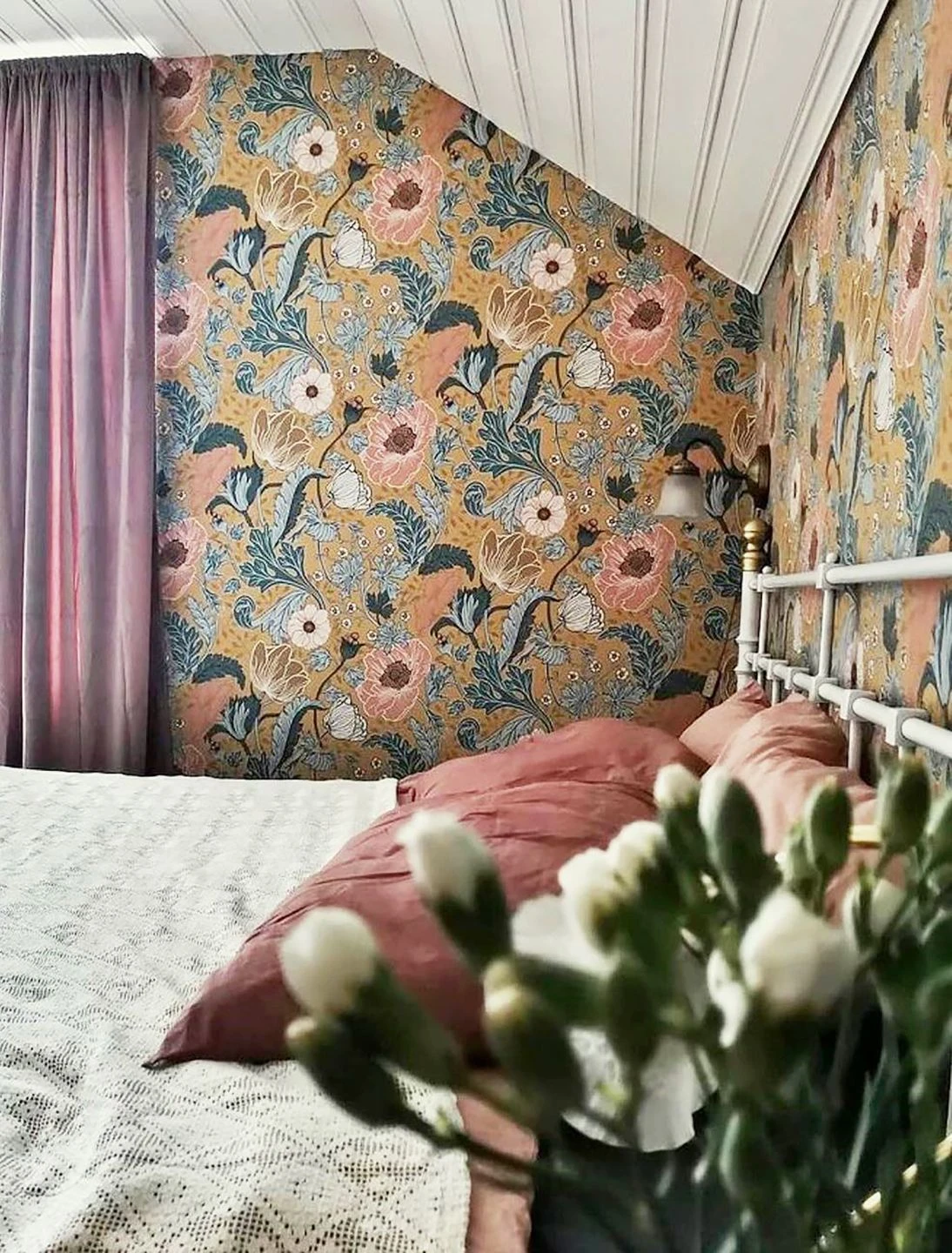 Tapete Soria Ockergelb – Bild 4