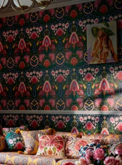 Wandbild Susie Q Schwarz