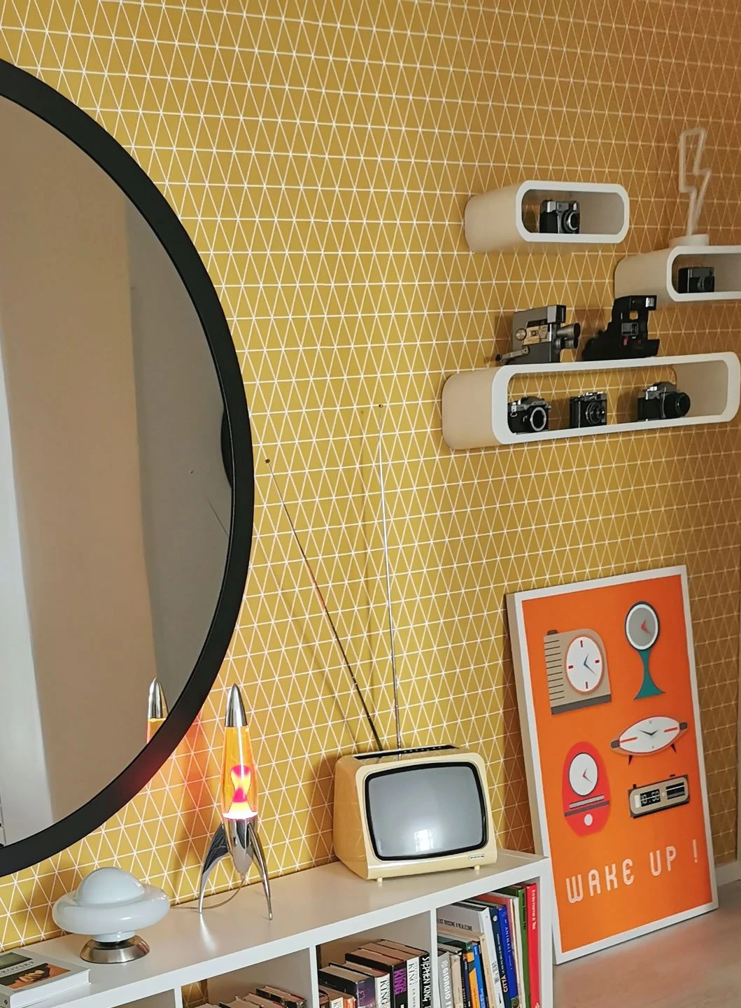 Tapete Svarog Ockergelb – Bild 4