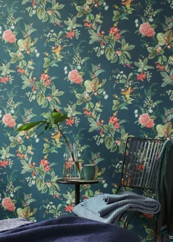 Tapete Sylvania Ozeanblau