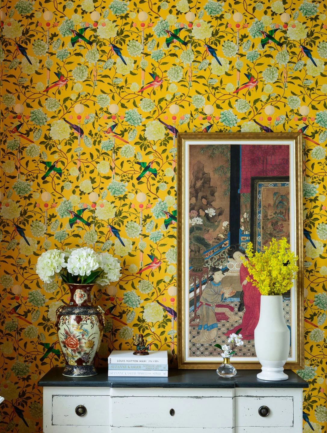 Wandbild The Garden Of Immortality Gelb – Bild 4