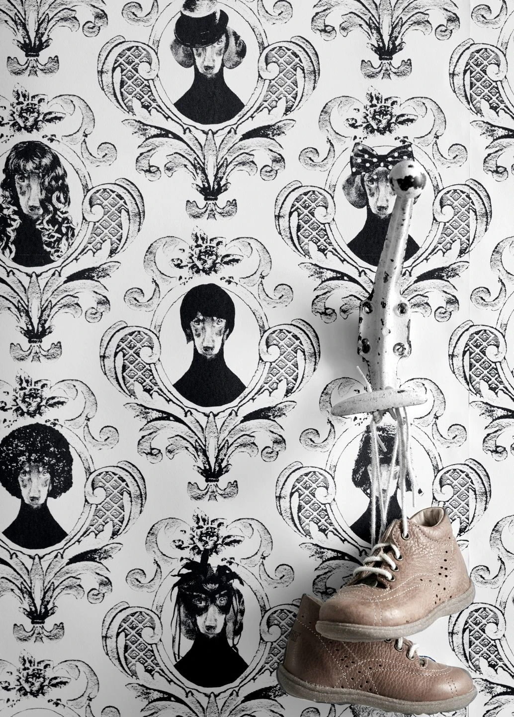 Tapete Tillsammans Schwarz