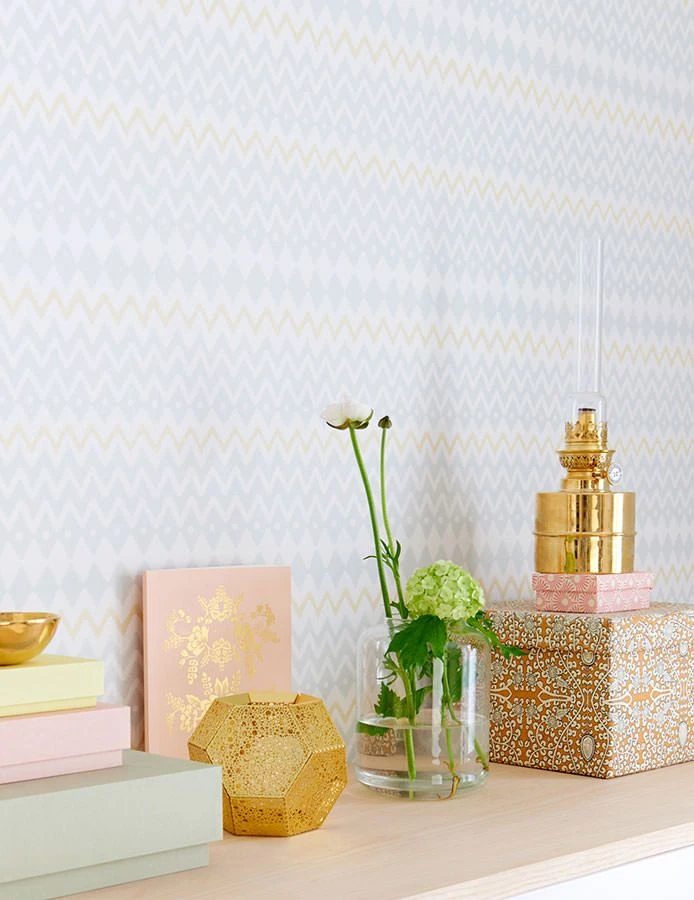 Tapete Tomoko Hellgrau – Bild 4