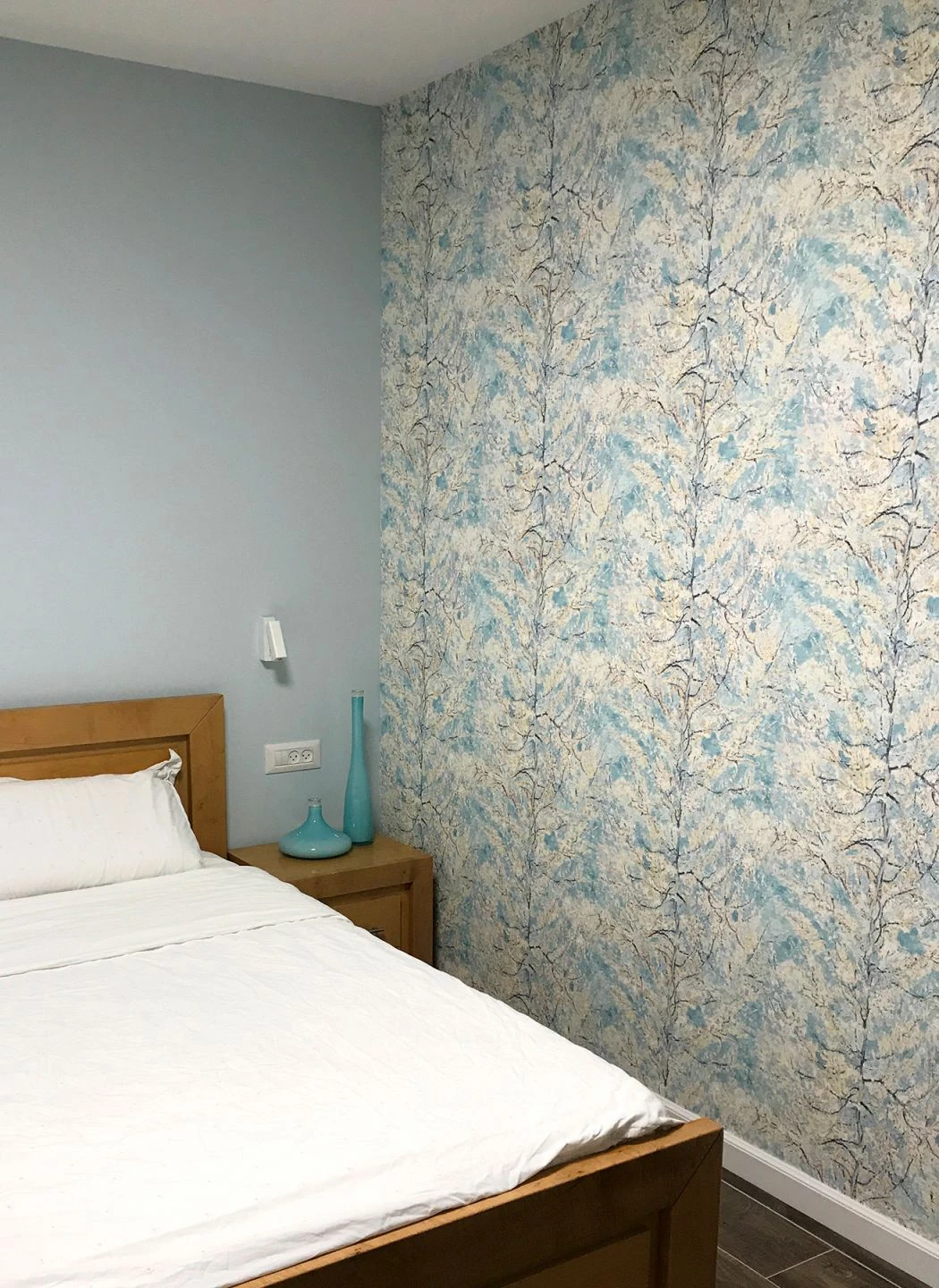 Tapete VanGogh Tree Pastelltürkis – Bild 5