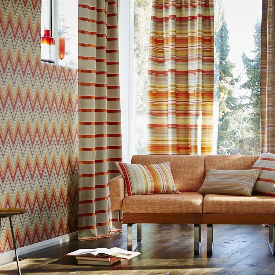 Tapete Vasuki Orange – Bild 2