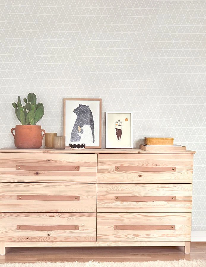 Tapete Viggo Blassgrau – Bild 3