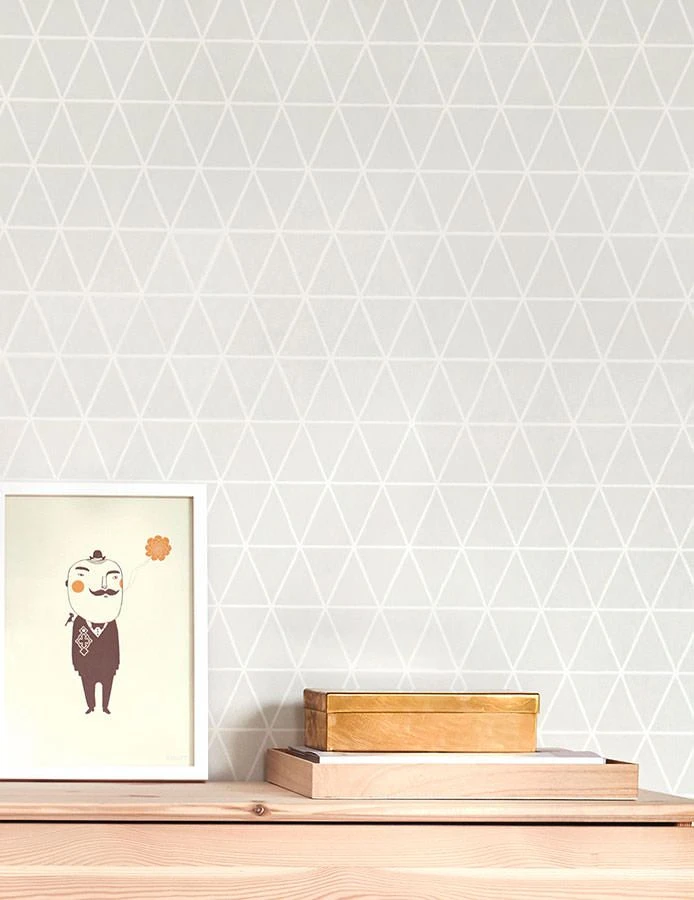 Tapete Viggo Blassgrau – Bild 4