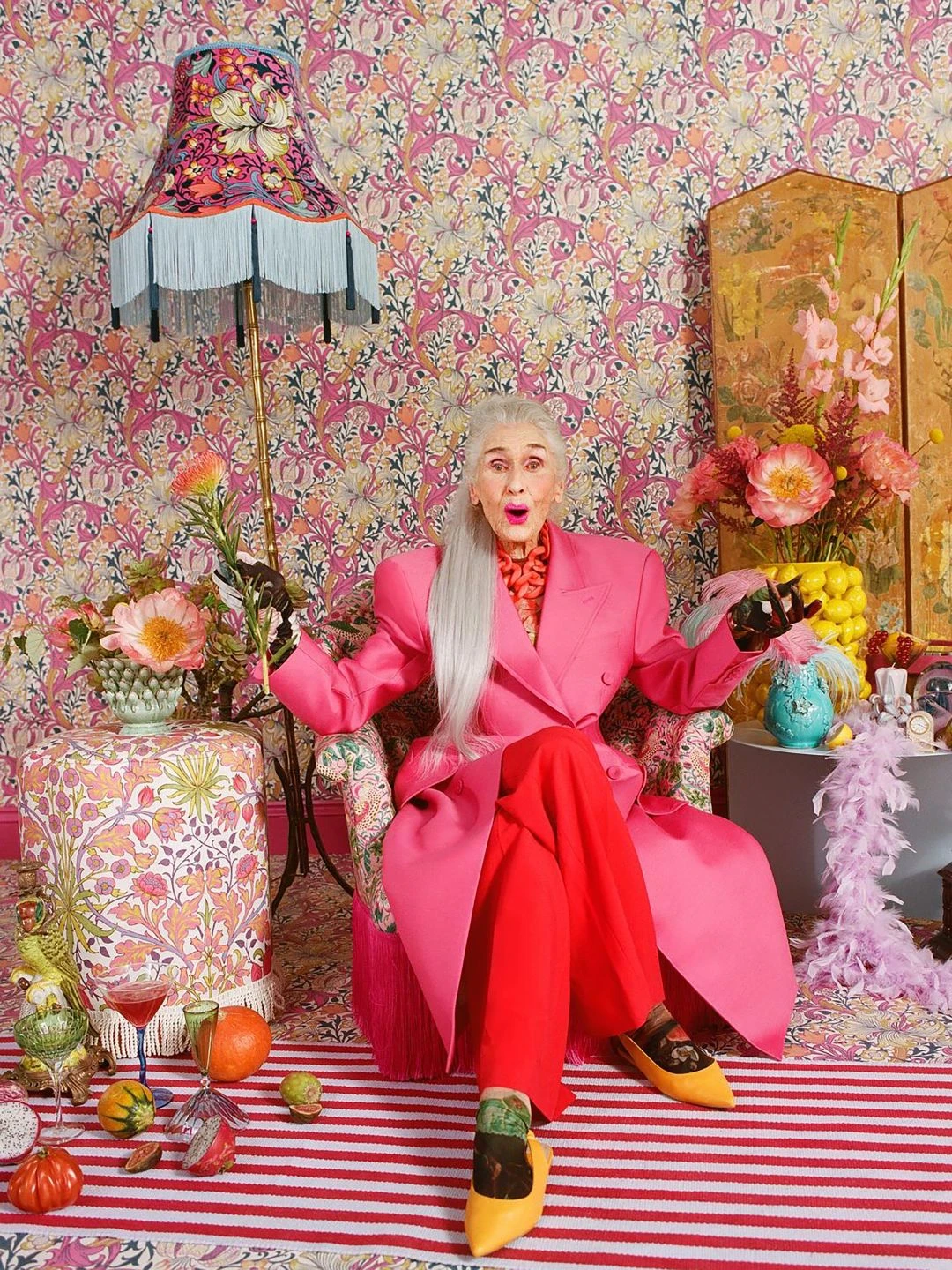 Tapete Wispa Erikaviolett – Bild 7