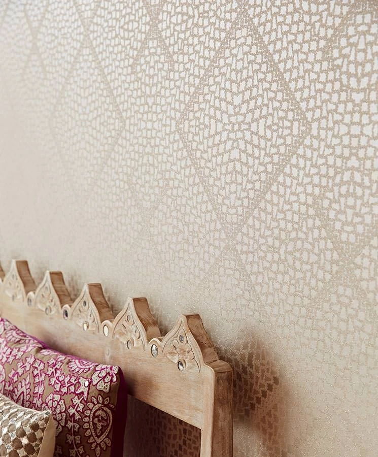 Tapete Yamuna Graubeige – Bild 4