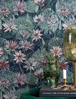 Tapete Yvette Pastelltürkis