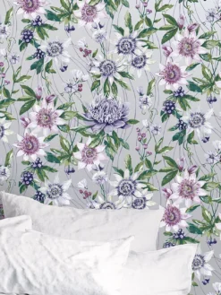 Tapete Zagora Silber Schimmer