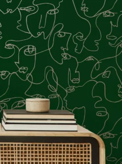 Tapete Zaralin Grün