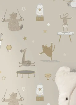 Tapete Zolympic Hellbeigegrau